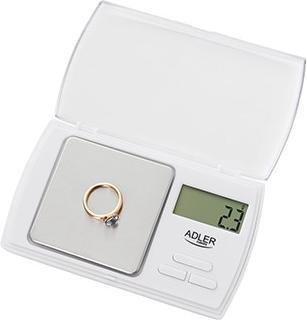Image du produit Adler AD 3161 Balance de cuisine rectangulaire Pèse-personne électronique
