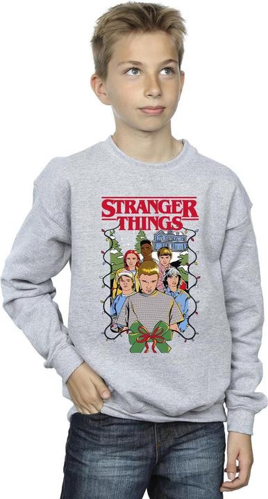 Immagine prodotto Netflix Stranger Things Christmas Poster Felpa Ragazzi (128)