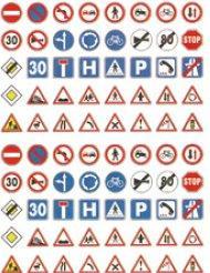 Produktbild Agipa Sticker "Verkehrsgesetze"