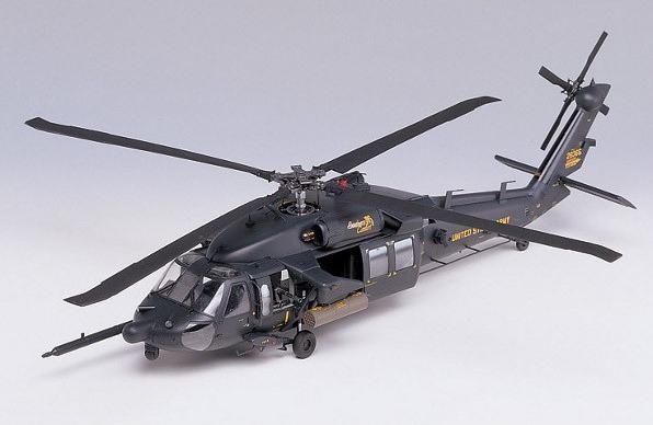 Actual product image Academy MH-60L DAP Black Hawk