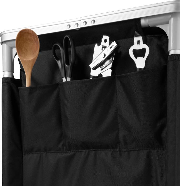 Actual product image tectake Camping kitchen 97x47.5x78cm
