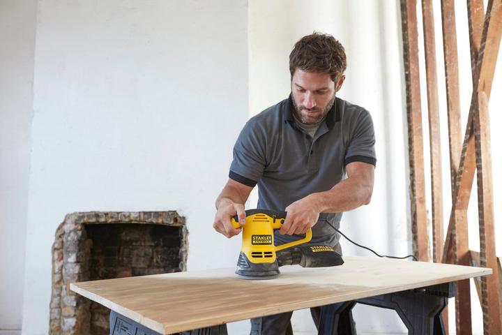 Actual product image Stanley Random orbital sander 480 W (Disc Sander, 480 W)