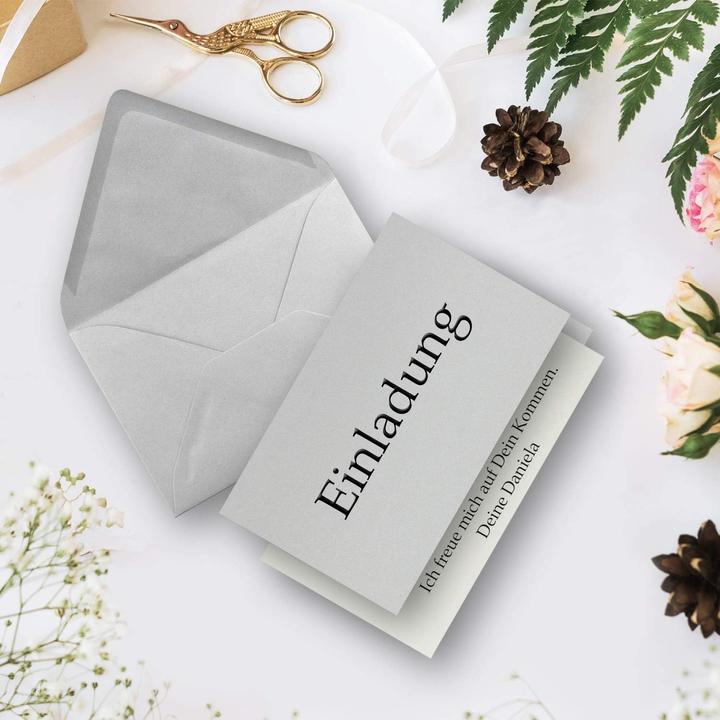 Produktbild Neuser Papier Faltkarten-Set mit Umschlägen, Doppelkarten und Einlegern (75 Stück) (75 Stk.)