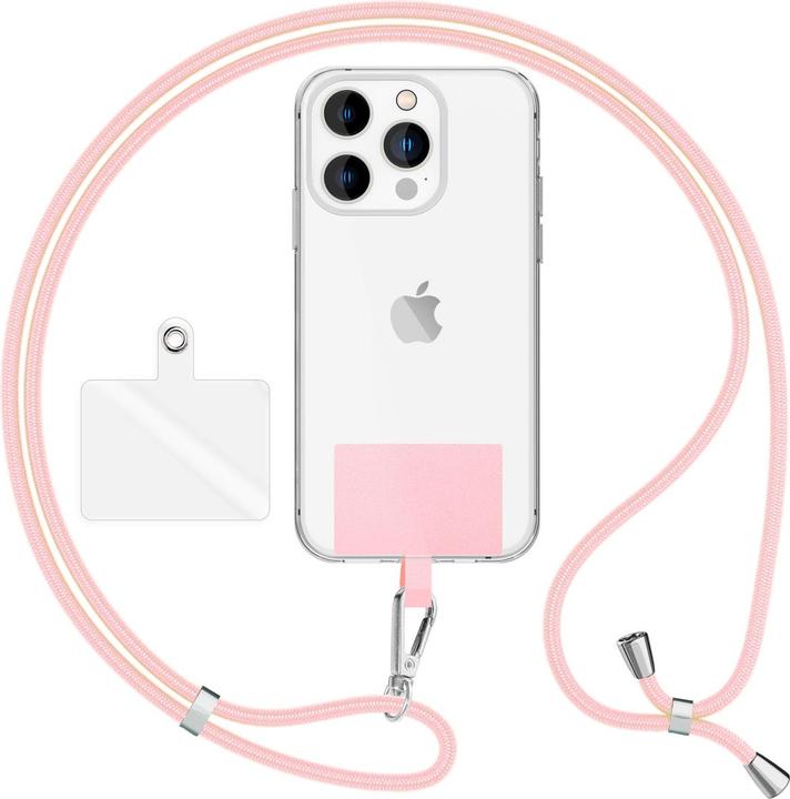Actual product image Nalia Universal mobile phone necklace with pad
