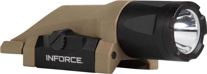 Actual product image Inforce WML White, Gen3, 450 lumen, Rifle, Dark Earth (450 lm)