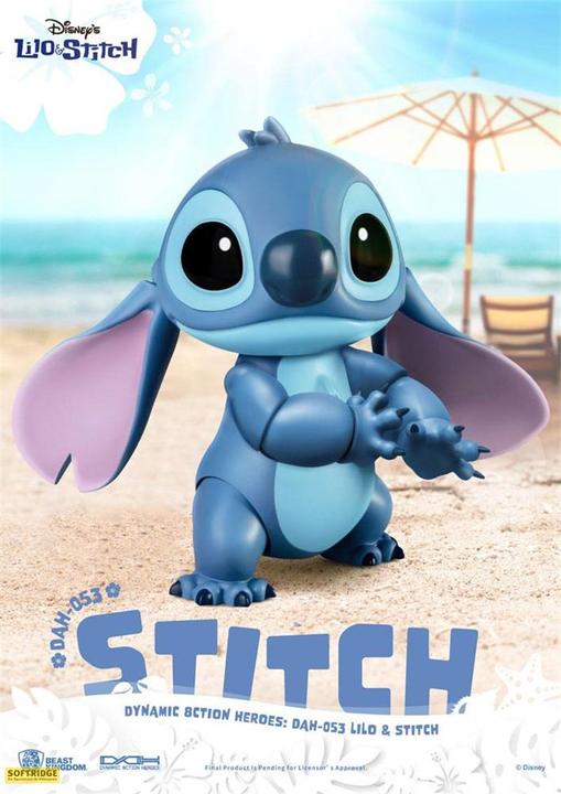 Actual product image Beast Kingdom AF Lilo & Stitch : Stitch (Dynamic Action Hero) 18 cm