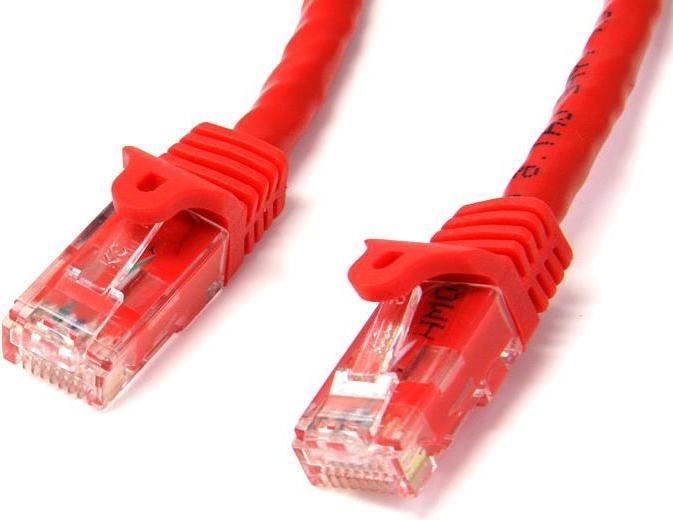 Actual product image StarTech 5m Red Cat6 Patch Cable (UTP, CAT6, 5 m)