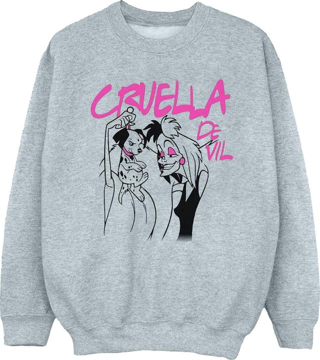 Produktbild Disney Cruella De Vil Collared Sweatshirt Mädchen (140, 146)