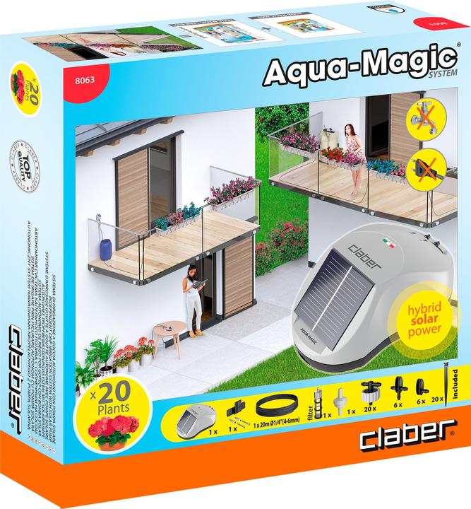 Actual product image Claber Aqua-Magic System (Drip irrigation set)