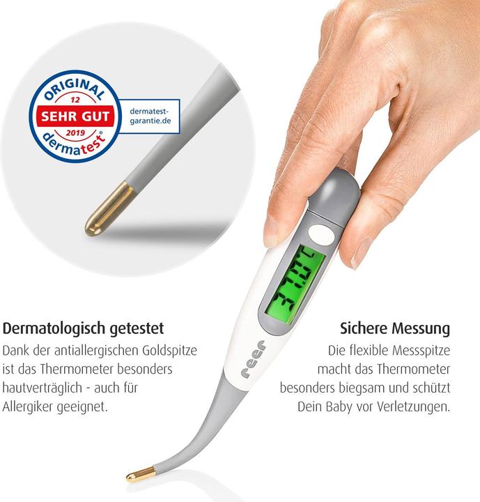 Actual product image Reer Digital fever thermometer ExpressTemp Pro (Armpit, Mouth, Rectal)