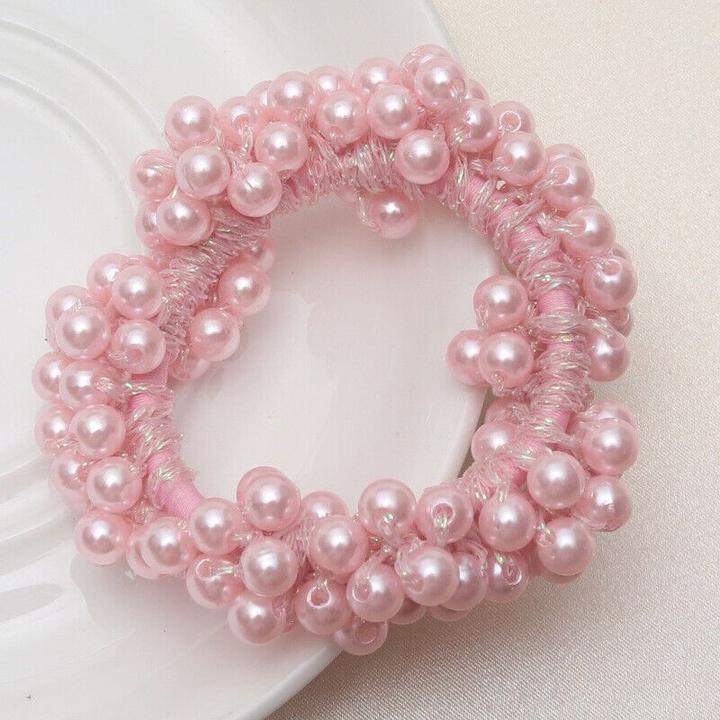 Produktbild JTI Haarspange mit Perlen - rosa (1 Stk.)