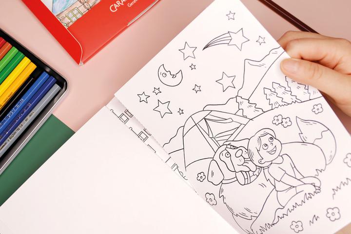 Produktbild Caran d'Ache Swiss Explorer Malbuch
