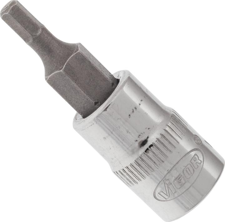 Immagine prodotto Vigor Inserto Per Cacciavite A Brugola Esagonale 3 1/4" (3 mm)