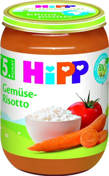 Actual product image Hipp Vegetables: BIO Vegetable Risotto (190 g)