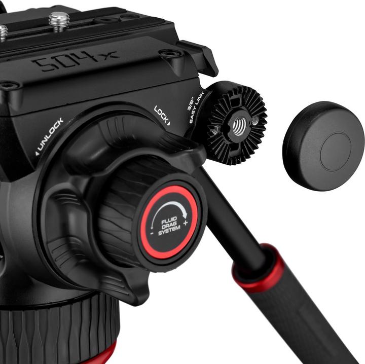 Immagine prodotto Manfrotto TESTA VIDEO FLUIDA 504X (Testa video)
