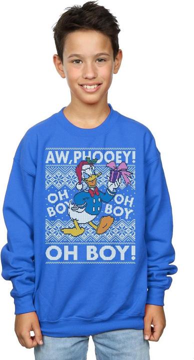 Image du produit Disney - Sweat DONALD DUCK CHRISTMAS FAIR ISLE - Garçon (140, 146)
