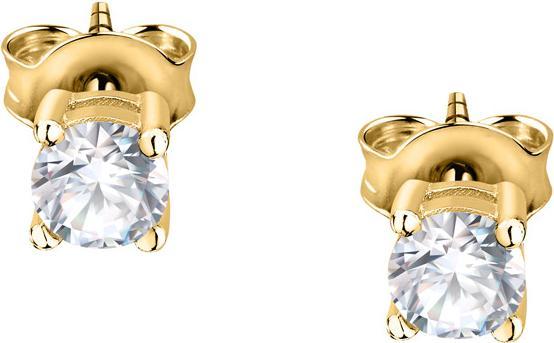 Produktbild La Petite Story Gold-plated earrings with clear zircons Silver LPS01AWV13 (925er Silber)