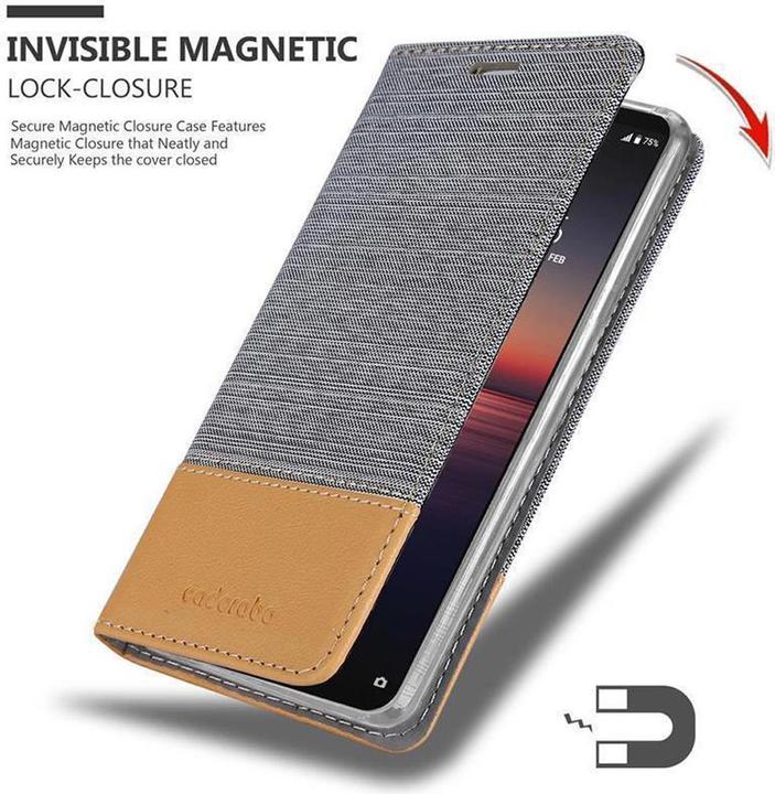 Productafbeelding Cadorabo Boek Jeans Optiek Cover (Sony Xperia 1 II)
