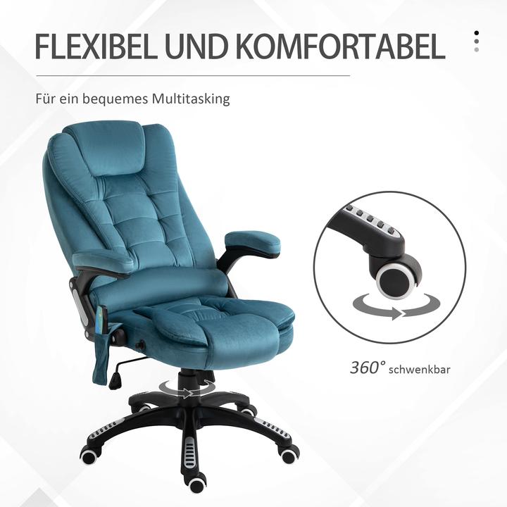 Produktbild Vinsetto Bürostuhl mit Massage- und Wärmefunktion