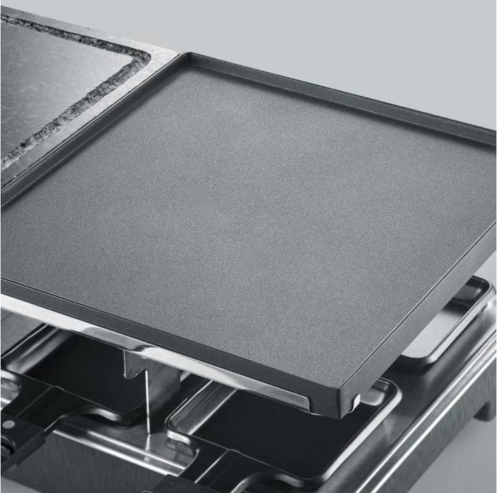 Actual product image Severin RG raclette grill with natural grill stone and grill plate