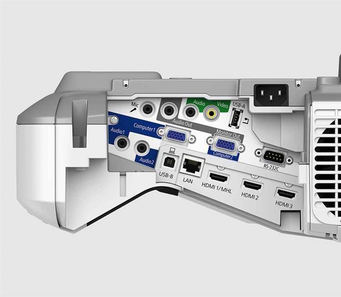 Actual product image Epson EB-685W (WXGA, 3500 lm, 0.28 - 0.37:1)