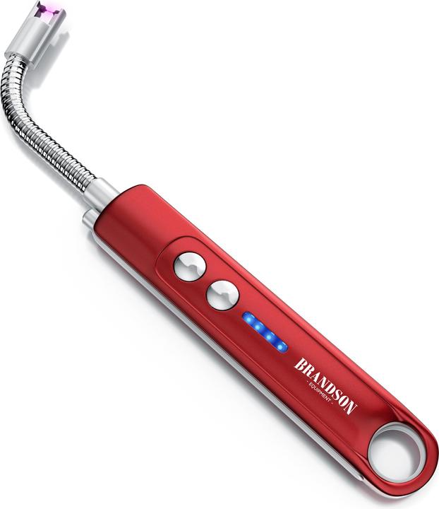 Produktbild Brandson Stabfeuerzeug elektrisch, Lichtbogen Feuerzeug, Kerzenanzünder, USB aufladbar, für Kerzen, Grills