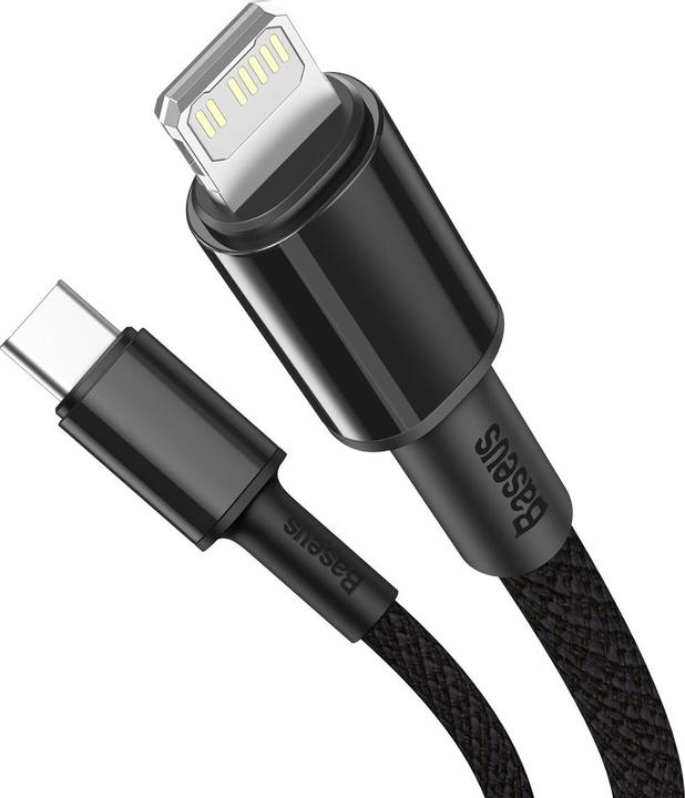 Image du produit Baseus USB C – Lightning (1 m, USB 3.2 Gen 1)