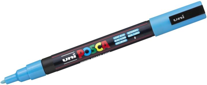 Immagine prodotto Posca Marchio PC-3M a punta tonda (Blu, 0.90 mm, 1 x)