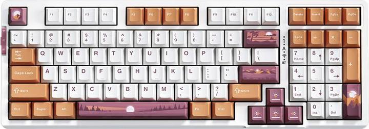 Actual product image VGN V98Pro V2 Gaming Keyboard, Berry Ice Cream - Twilight (US) (US)