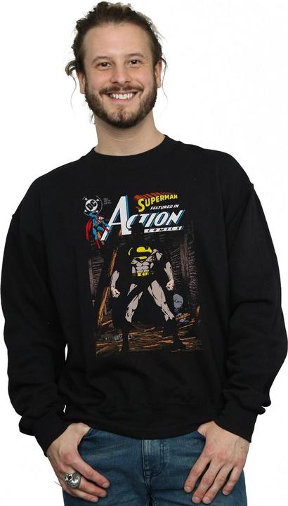 Image du produit - Sweat SUPERMAN ACTION COMICS COVER - Homme (XXL)