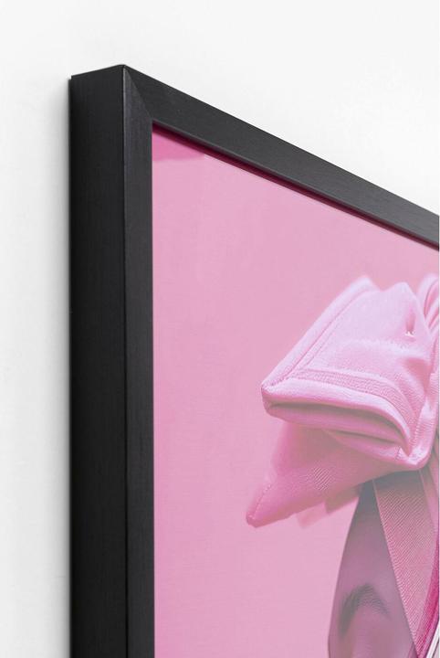 Immagine prodotto Kare Design Quadro con cornice Donna rosa LED 80x80cm (80 x 80 cm)