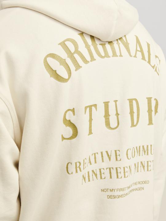 Actual product image Jack & Jones Joraustin Font Sweat Hood Styd Aw24 (XXL)