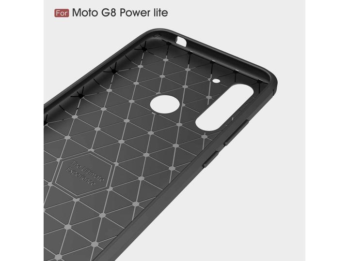 Image du produit Screenguard Motorola Moto G8 Power Lite Housse Carbon Brushed Soft TPU (Motorola Moto G8 Power Lite)
