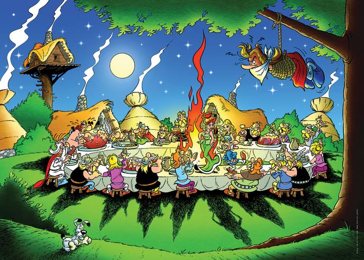 Actual product image Nathan Puzzle 1500 pieces Jigsaw Puzzle - 1500 Pieces - Asterix and Obelix : (1500 pieces)