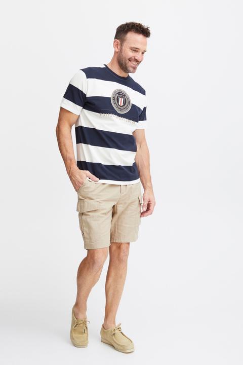 Immagine prodotto FQ1924 FQTom SS t-shirt a righe con stampa logo 21900645 (M)
