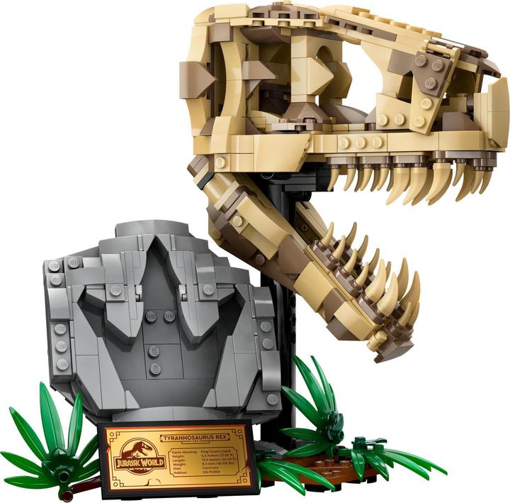 Image du produit LEGO Fossiles de dinosaures : tête de T.-rex (76964, LEGO Jurassic World)