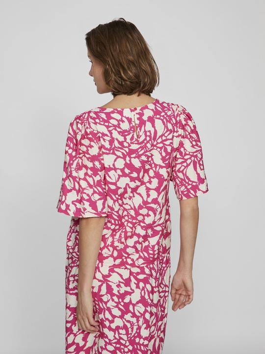 Actual product image Vila Round neck top with short sleeves (36)