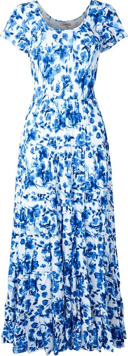 Actual product image Joe Browns PETITE Floral Full Skirt Crinkle Maxi (46)