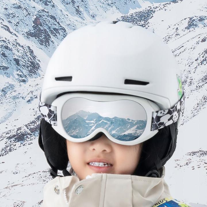 Immagine prodotto Qunature The others Panda Ski Goggles for Kids - Black/White