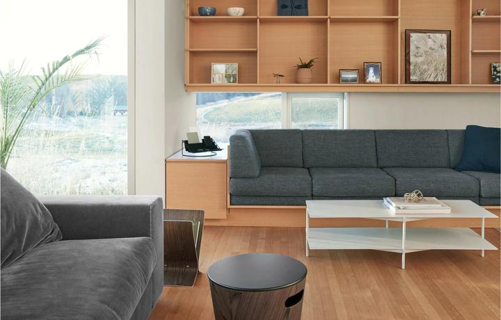 Image du produit Umbra Woodrow Storage - Tabouret et table d'appoint (40 x 41 cm)
