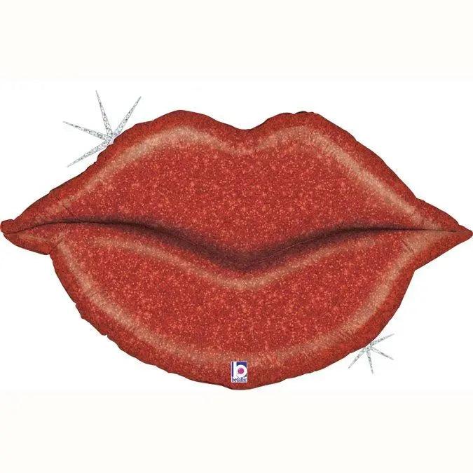 Actual product image Grabo Balloons Aluminium balloon - lips (1 x)