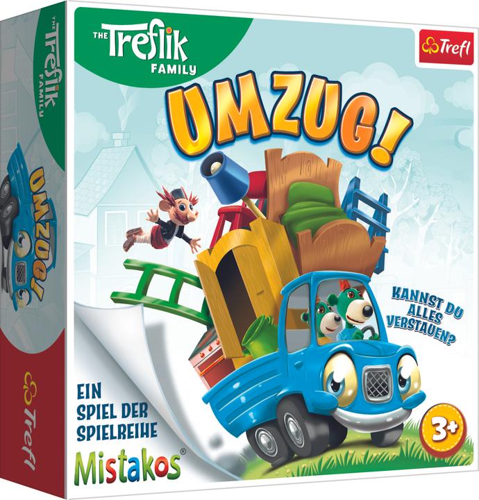 Produktbild Trefl Der Umzug ist ein urkomisches Geschicklichkeitsspiel für die ganze Familie. Wählt die passende Schwi (Deutsch)