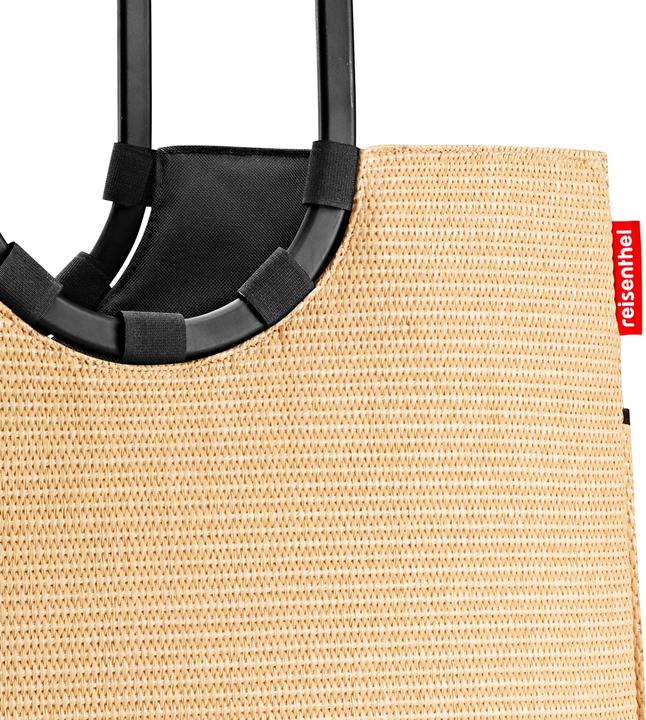 reisenthel loopshopper L frame raffia black