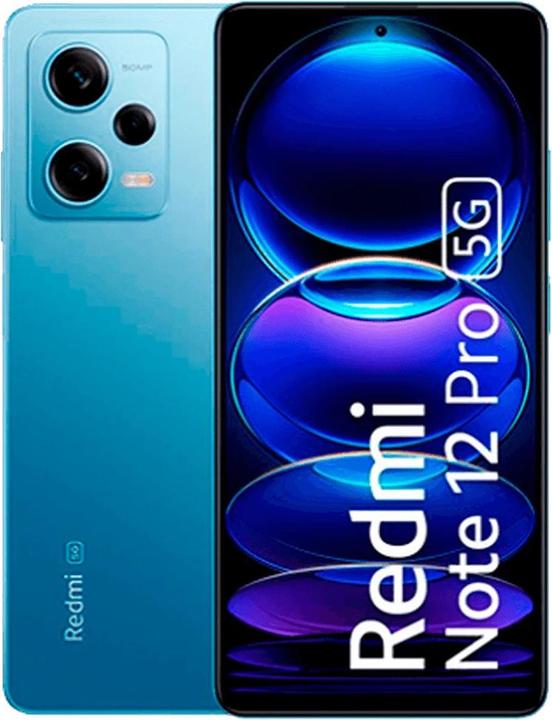 Actual product image Xiaomi Redmi Note 12 Pro (256 GB, Sky blue, 6.67", Dual SIM, 50 Mpx, 5G)