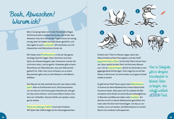 Nährwerte und Zutaten Südafrika for kids (Deutsch, Britta Schmidt von Groeling, 2024)