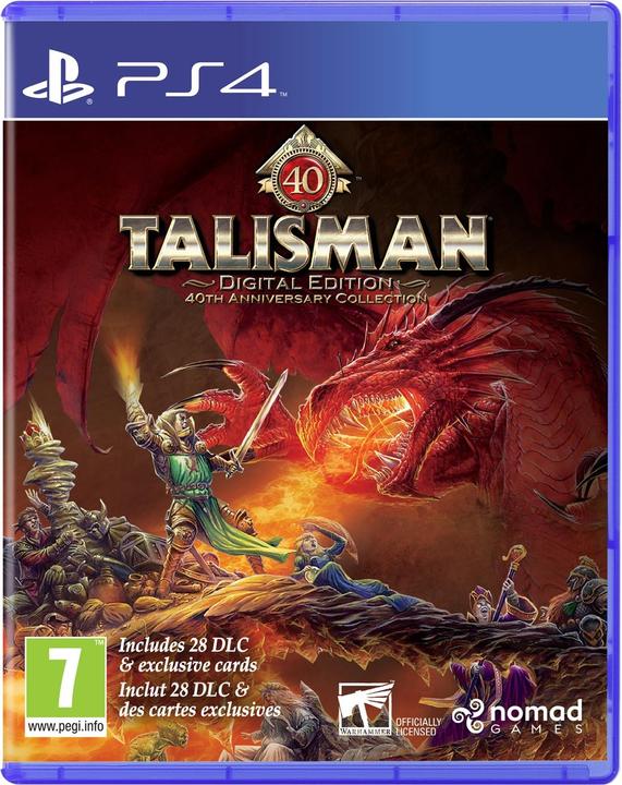Produktbild Nomad Games Talisman (40th Anniversary Edition Collection) - Sony PlayStation 4 - Strategie - PEGI 7 (PS4)
