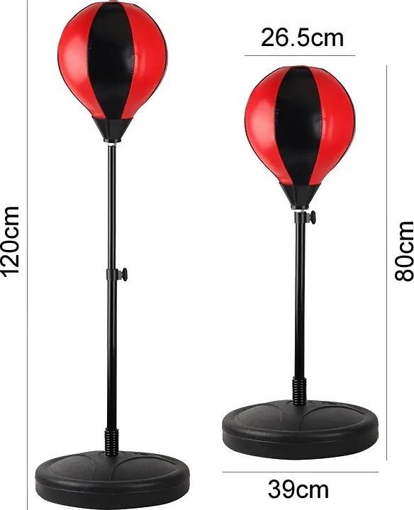 Produktbild Hudora Punchingball mit Boxhandschuhen und Pumpe (130 cm, 3.42 kg)