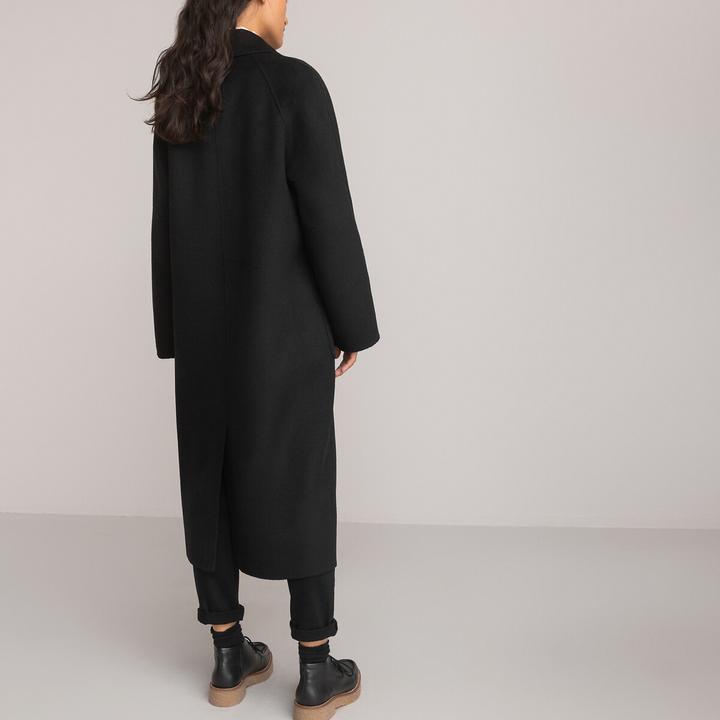 Image du produit La Redoute Collections Manteau en laine mélangée (50)