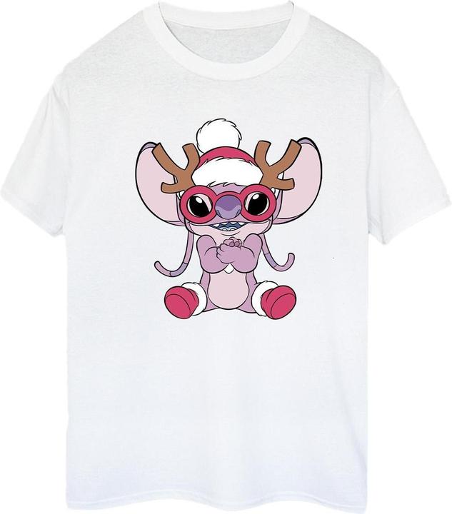 Disney Lilo & Stitch Angel Reindeer TShirt (M)