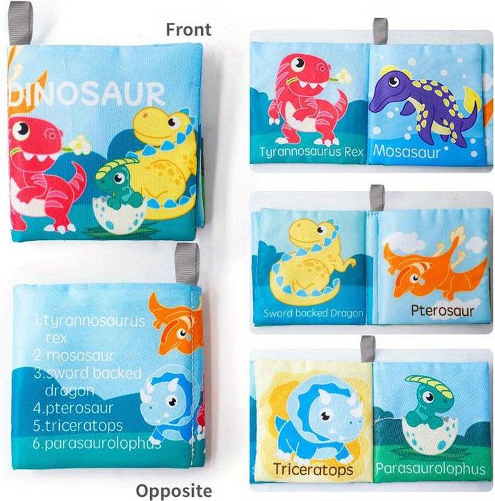 Activity Board The first soft cloth book for baby, cloth book, washable baby book, baby cloth book for 0-3 years